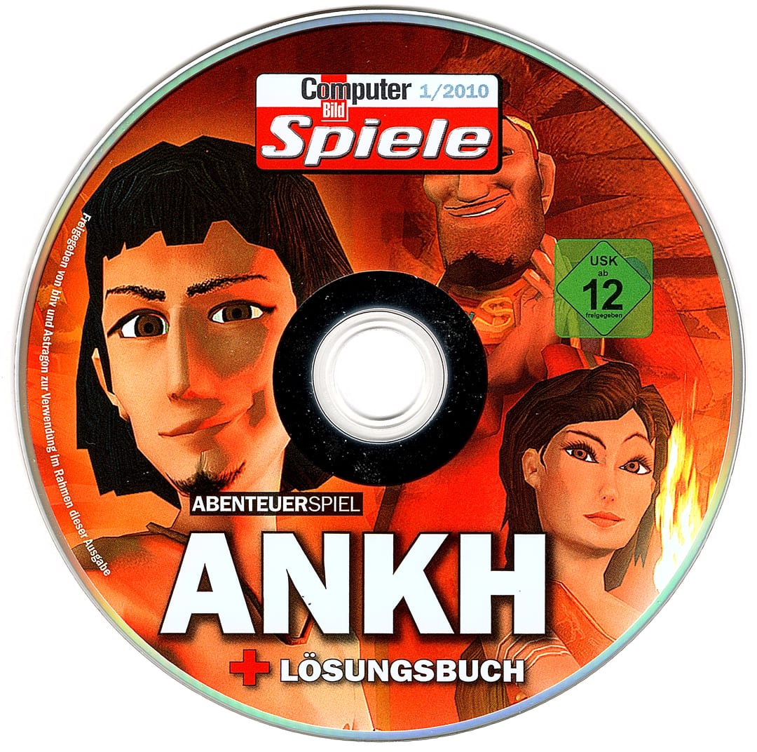 Disc face for Computer Bild Spiele issue CBS012010DVD.