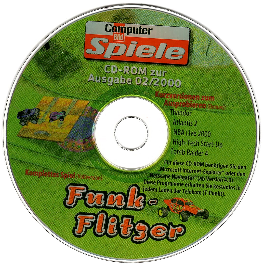 Disc face for Computer Bild Spiele issue CBS022000.