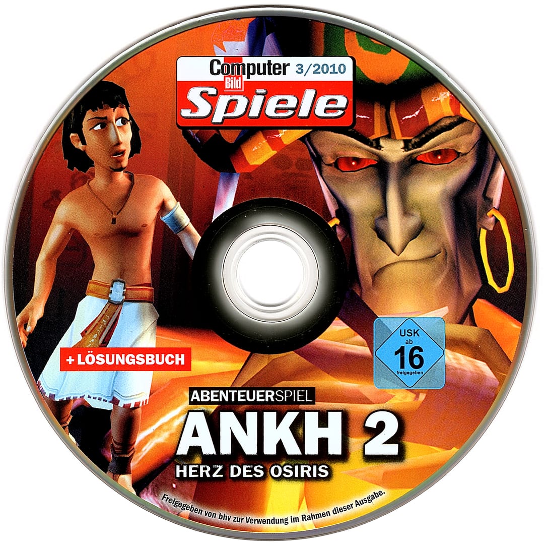 Disc face for Computer Bild Spiele issue CBS032010DVDGold.