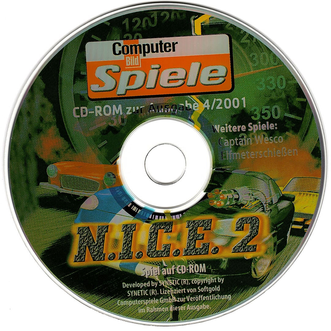 Disc face for Computer Bild Spiele issue CBS042001.