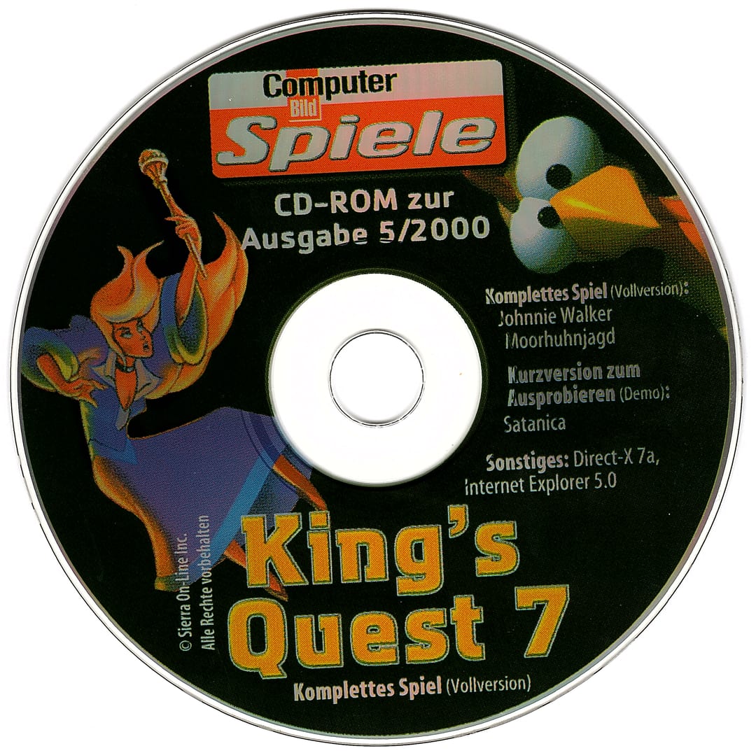Disc face for Computer Bild Spiele issue CBS052000.