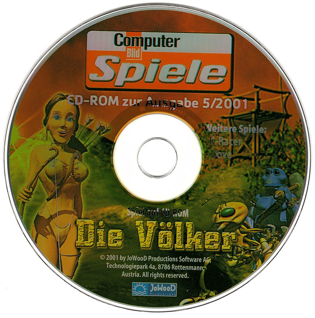 Disc face for Computer Bild Spiele issue CBS052001.