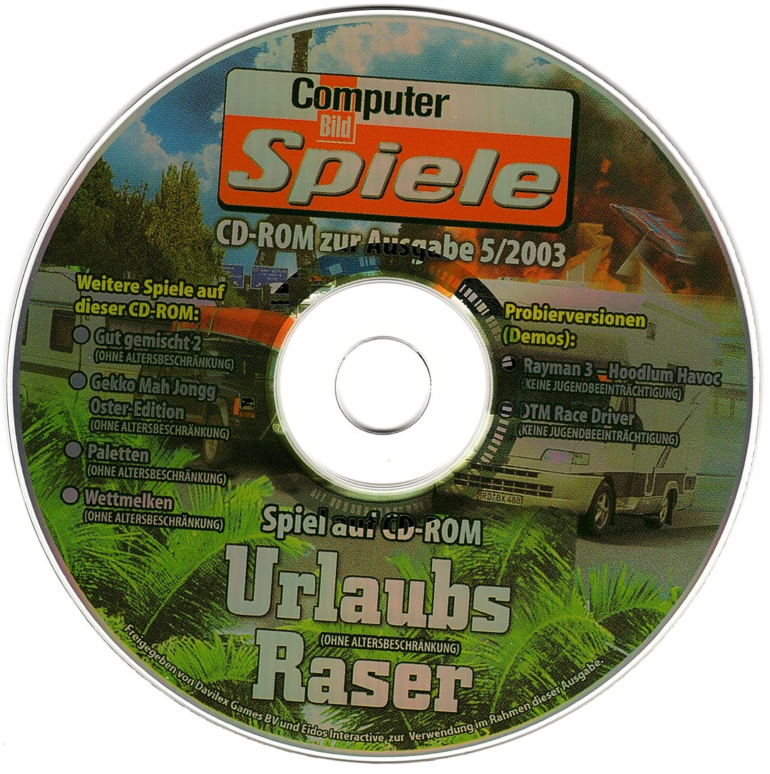Disc face for Computer Bild Spiele issue CBS052003.