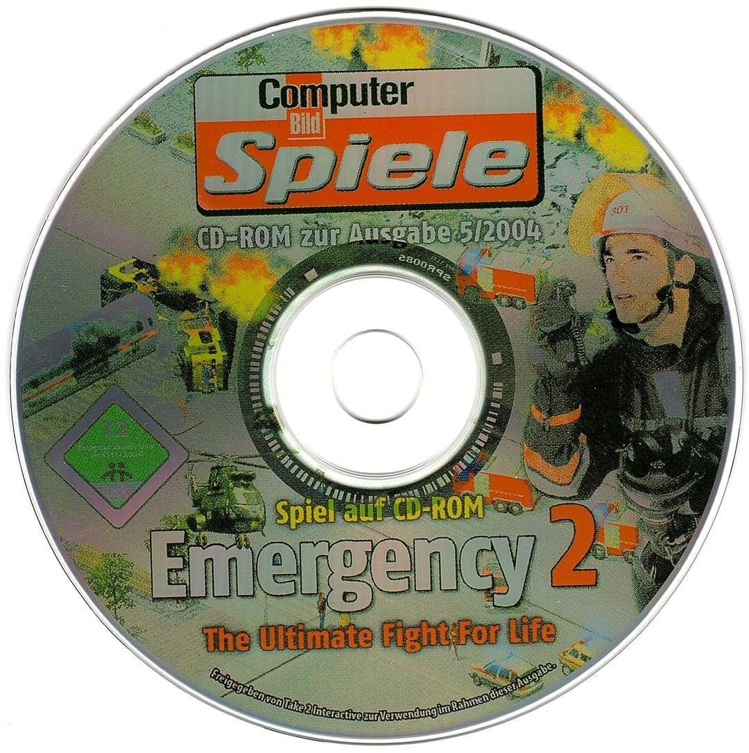 Disc face for Computer Bild Spiele issue CBS052004.