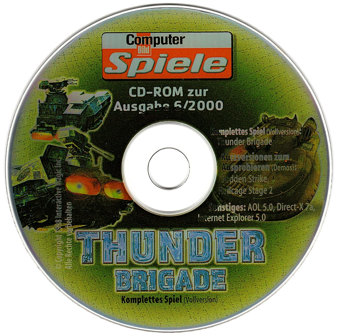 Disc face for Computer Bild Spiele issue CBS062000.