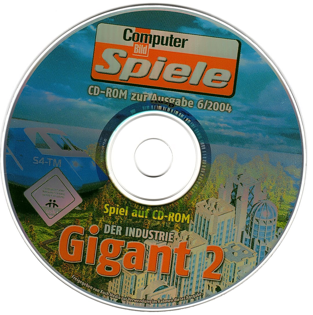 Disc face for Computer Bild Spiele issue CBS062004.