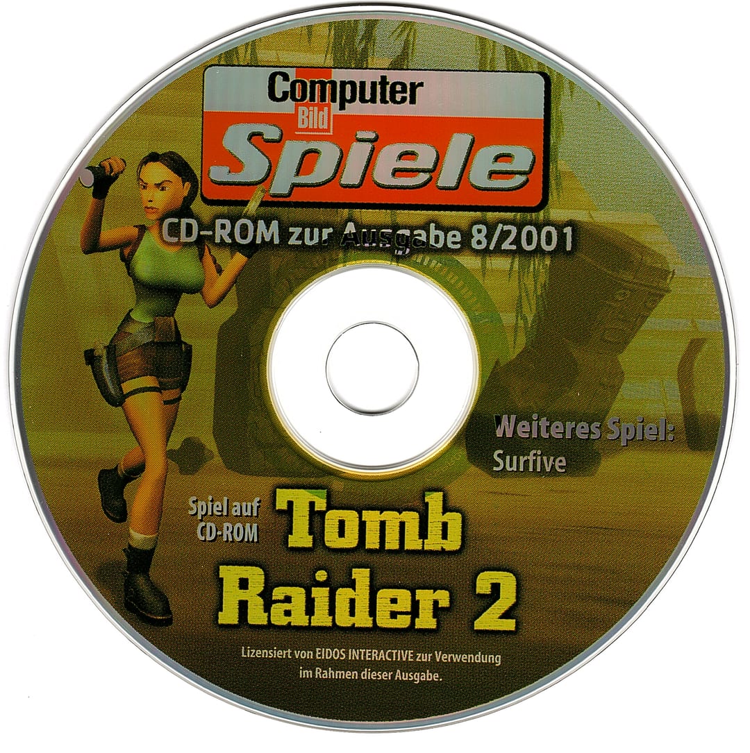 Disc face for Computer Bild Spiele issue CBS082001.